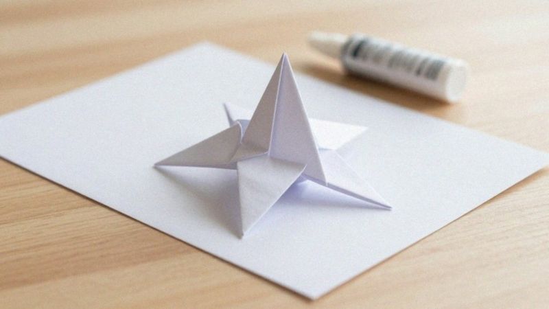 Jak wykonać gwiazdę origami z kartki A4?