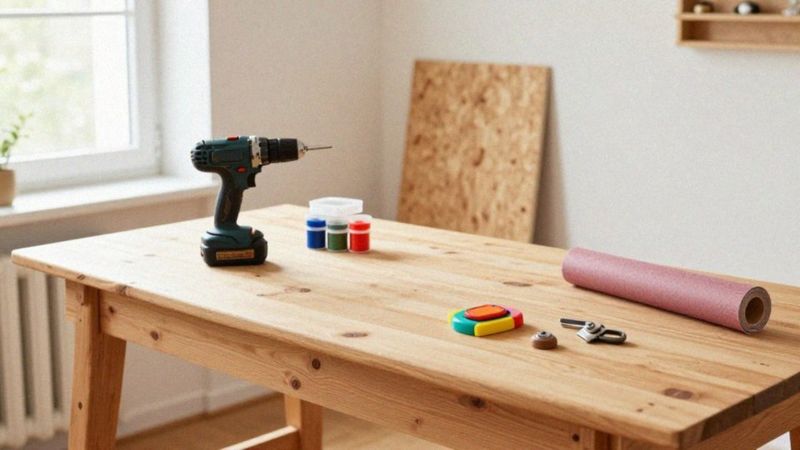 Jakie materiały i narzędzia będą potrzebne do tablicy manipulacyjnej?