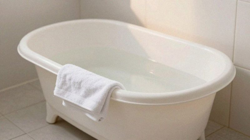 Jaka powinna być temperatura i czas kąpieli w krochmalu?