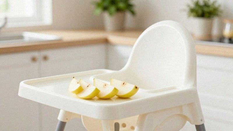 Jak podawać kawałki gruszki metodą BLW?