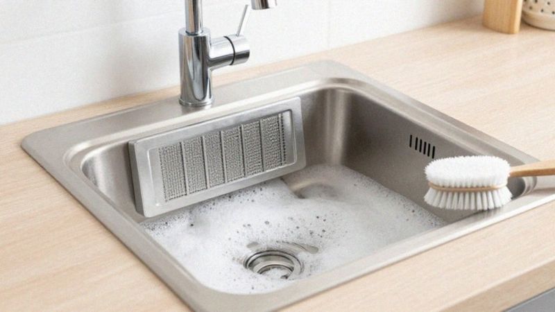 Jak skutecznie czyścić filtr aluminiowy ręcznie?