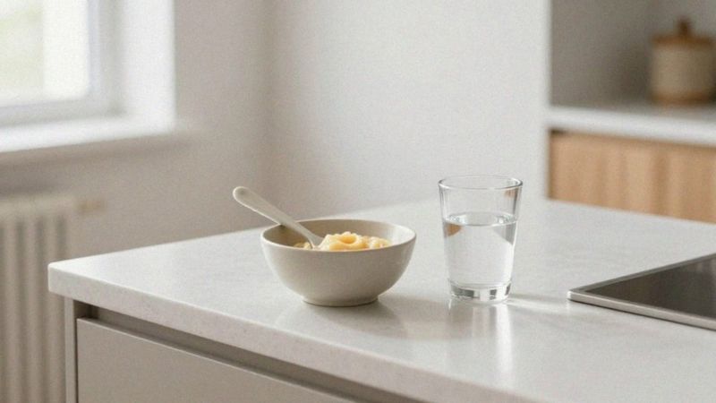 Ile posiłków i wody podawać w pierwszym miesiącu?