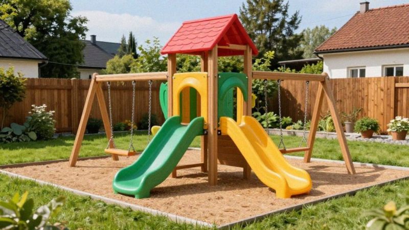 Jak samodzielnie zamontować ogrodowy plac zabaw?