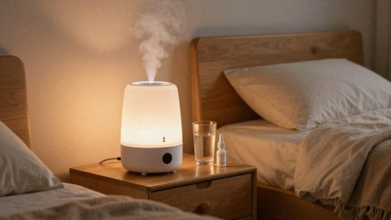 Czy inhalacje i nawilżanie pomagają na kaszel i katar?