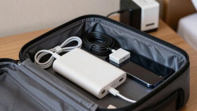 Jak zorganizować elektronikę i ładowarki?