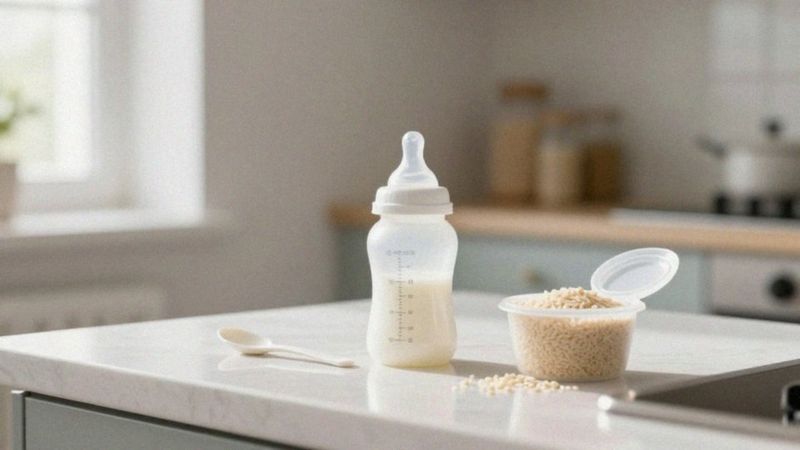 Kiedy pediatra zaleca zagęszczanie mleka krowiego?