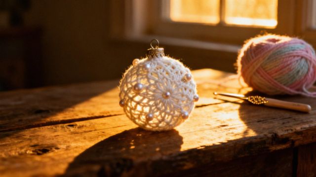 Bombki z włóczki na szydełku — jak je zrobić i ozdobić?
