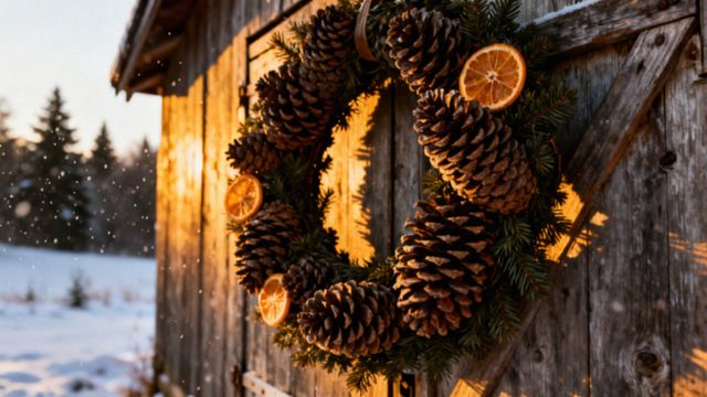 Co zrobić z dużych szyszek? Kreatywne pomysły na dekoracje