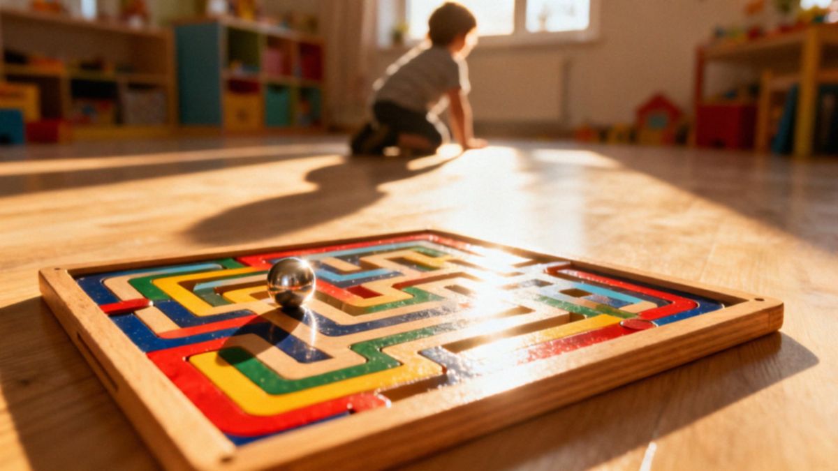 Gra labirynt dla 4-latka — jak rozwija umiejętności dziecka?