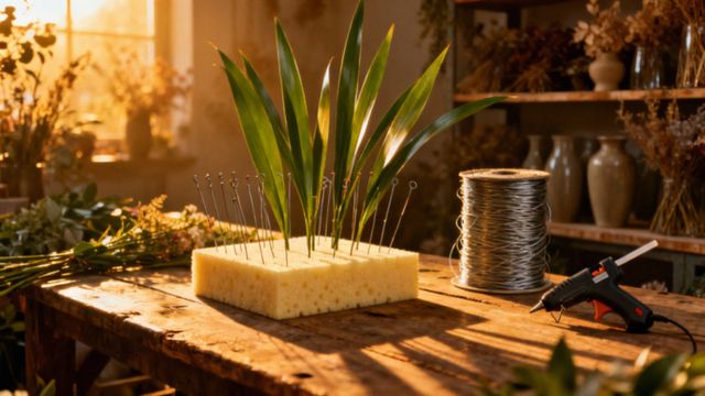 Ikebana na cmentarz — jak zrobić elegancką kompozycję na grób?