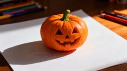 Jak narysować dynię na Halloween? Przewodnik krok po kroku