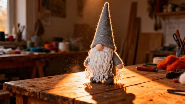 Jak zrobić skrzata z mopa? Krok po kroku do magicznej dekoracji