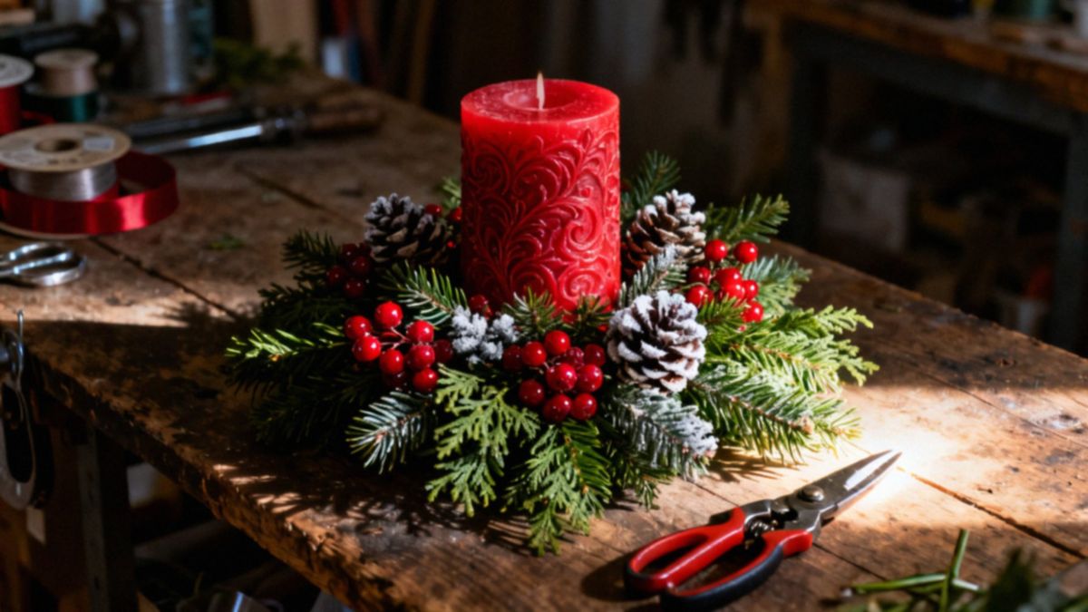 Jak zrobić stroik z gąbki florystycznej? Przewodnik krok po kroku