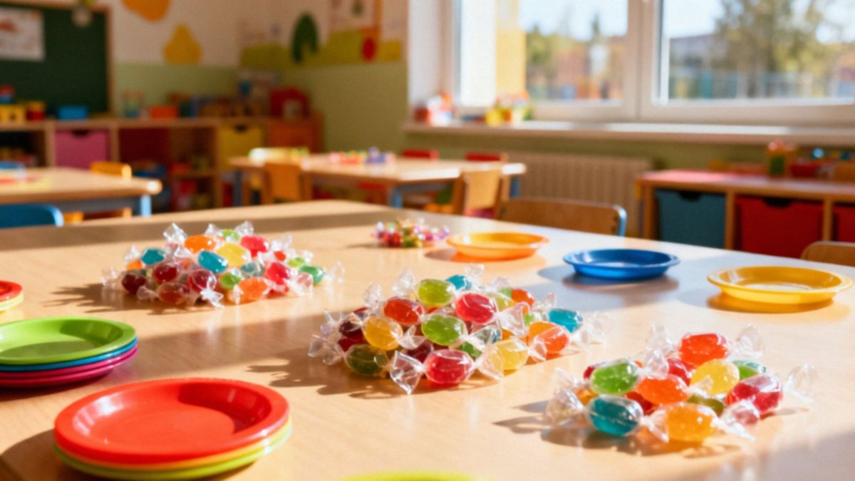 Jakie cukierki do przedszkola wybrać? Bezpieczeństwo i smak dla dzieci