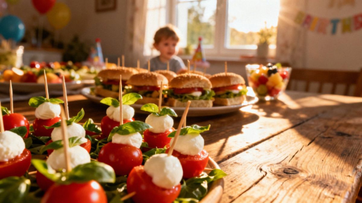 Jakie jedzenie na roczek dziecka? Sprawdzone pomysły na menu