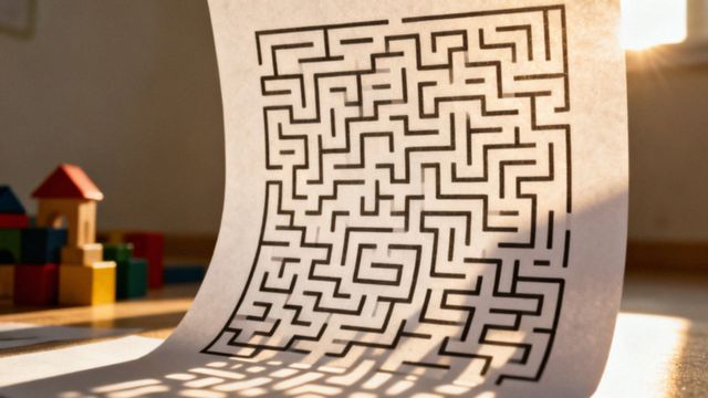 Labirynty do druku — jak rozwijać umiejętności dzieci przez zabawę?
