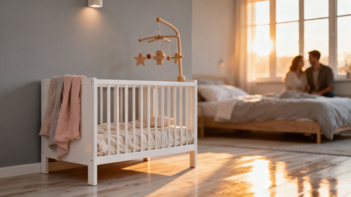 Łóżeczko do małej sypialni — jak wybrać funkcjonalny model?