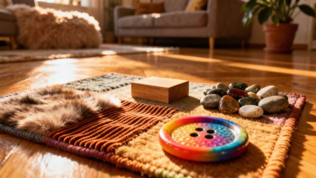 Mata sensoryczna handmade — jak ją wykonać i rozwijać zmysły dziecka?