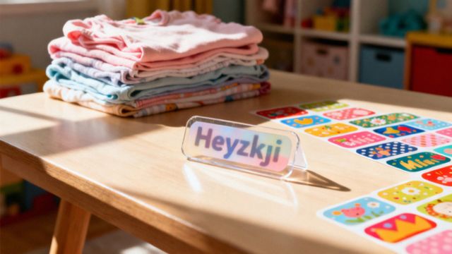 Naklejki z imieniem na ubrania — jak skutecznie oznaczać odzież dziecięcą?
