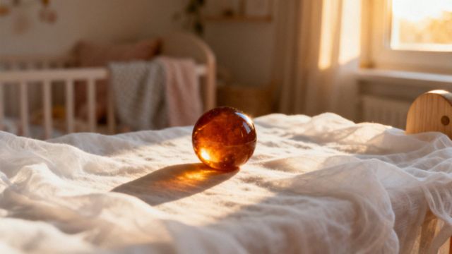Naszyjnik z bursztynu na ząbkowanie — korzyści i zagrożenia
