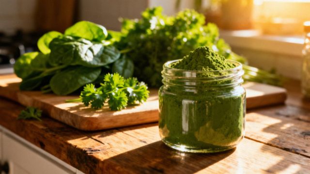 Naturalny barwnik zielony — zastosowanie i przygotowanie z szpinaku