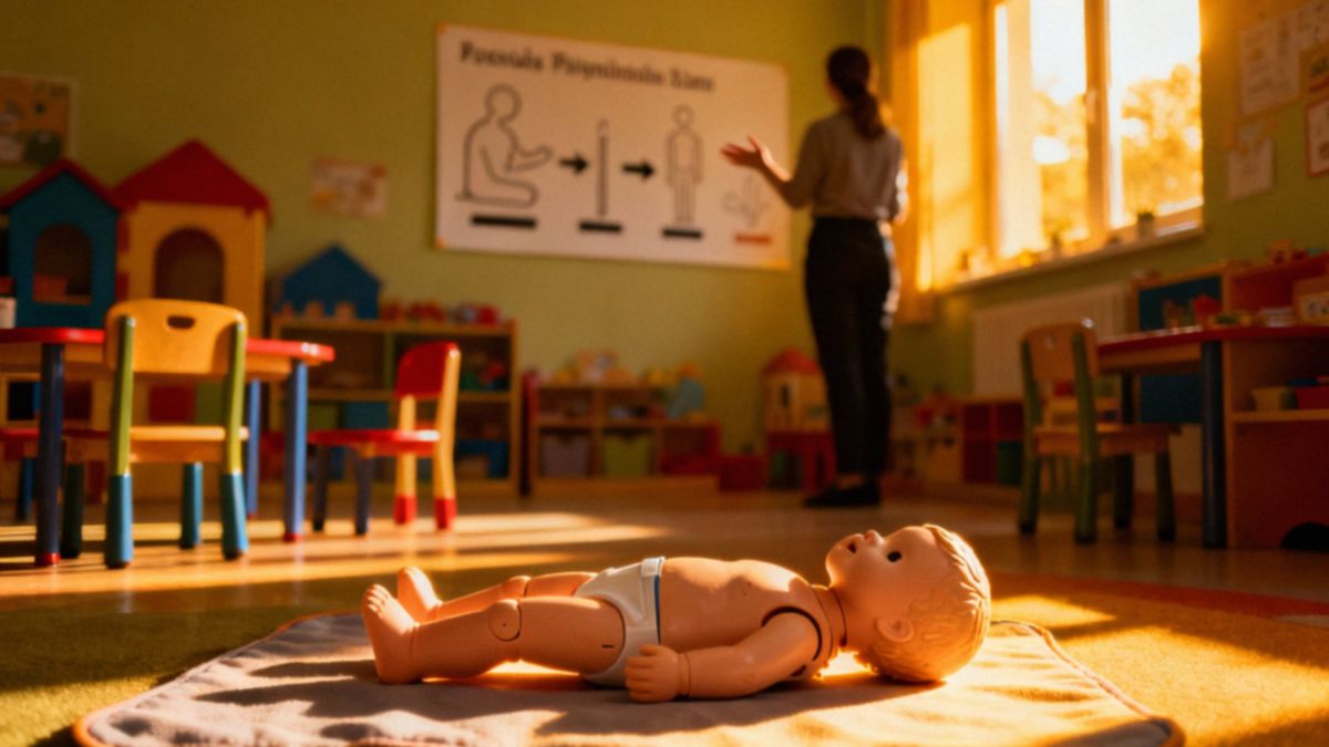 Pierwsza pomoc u dzieci w wieku przedszkolnym — kluczowe umiejętności i metody nauczania