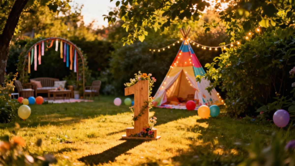 Pierwsze urodziny w ogrodzie — jak zorganizować niezapomniane garden party?