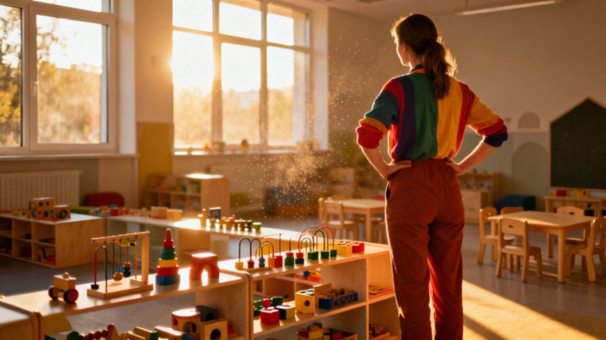 Pierwszy dzień w przedszkolu jako nauczyciel — jak się przygotować?