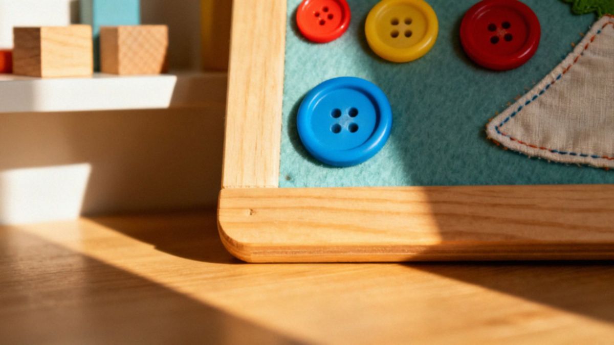 Tablica sensoryczna DIY — jak ją zaplanować i zbudować krok po kroku?