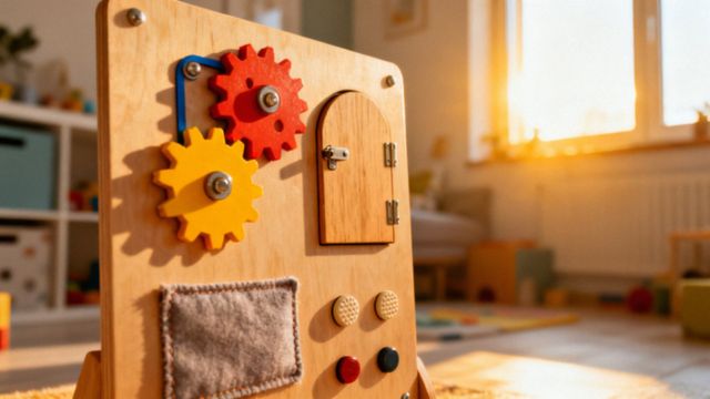 Tablica sensoryczna dla chłopca — jak wspiera rozwój i co powinna zawierać?
