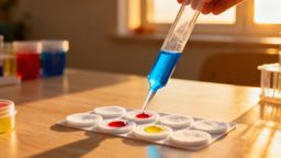 Zabawy z pipetą — jak rozwijać zdolności manualne u dzieci?