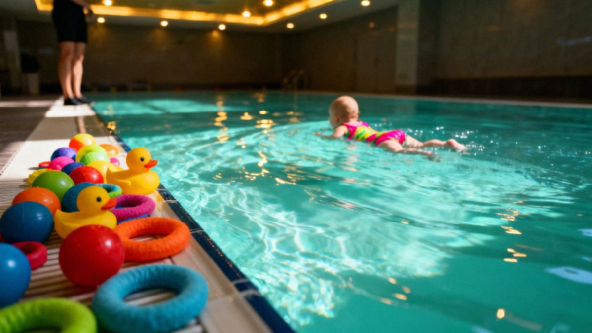 Zanurzenie niemowlaka na basenie — korzyści i pierwsze kroki