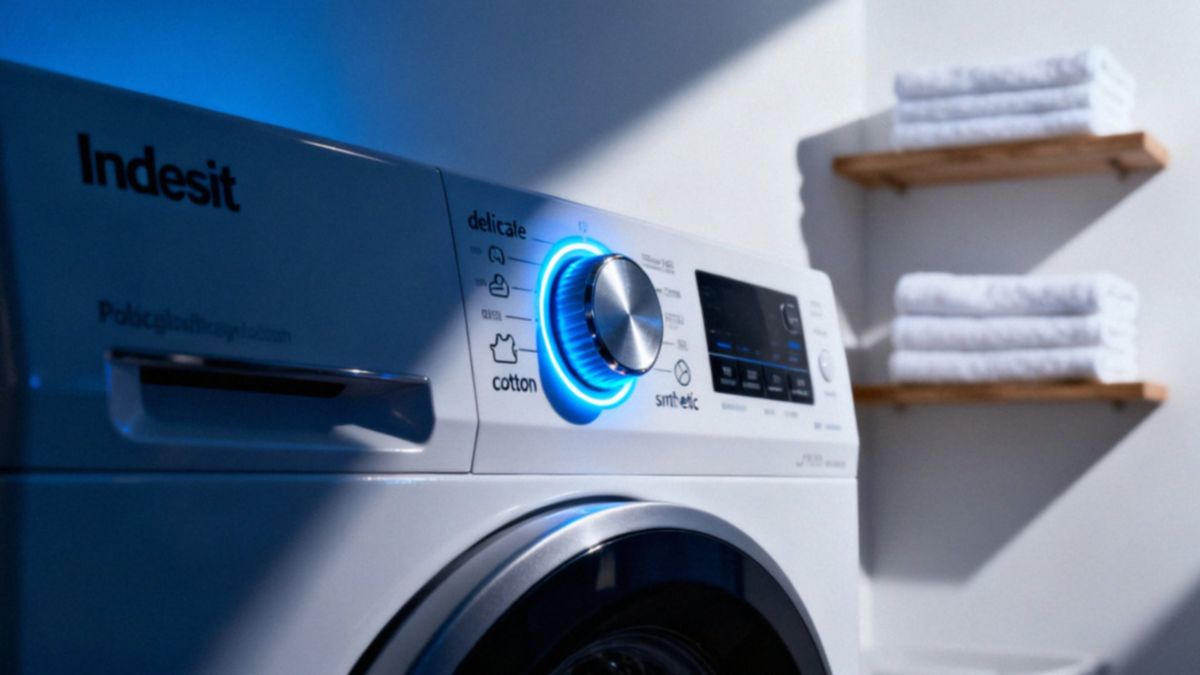 Znaczenie symboli na pralce Indesit — jak odczytać ikony i programy?